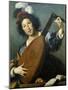 Austria, Vienna, the Lute Player-null-Mounted Giclee Print