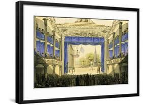 Austria, Vienna, Theatre in Der Josefstadt During Performance-null-Framed Giclee Print