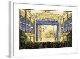 Austria, Vienna, Theatre in Der Josefstadt During Performance-null-Framed Giclee Print