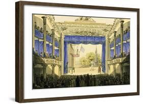 Austria, Vienna, Theatre in Der Josefstadt During Performance-null-Framed Giclee Print