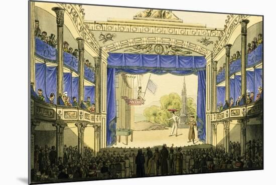 Austria, Vienna, Theatre in Der Josefstadt During Performance-null-Mounted Giclee Print