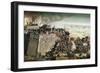 Austria, Vienna, Turkish Kara Mustafa Troops Lay Siege to Vienna, 1683, Diorama-null-Framed Giclee Print