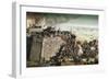 Austria, Vienna, Turkish Kara Mustafa Troops Lay Siege to Vienna, 1683, Diorama-null-Framed Giclee Print