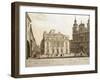 Austria, Vienna, University Square by Carl Schutz, 1790-null-Framed Giclee Print