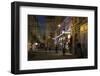 Austria, Vienna, Wallnerstra§e, Pedestrian Area, Christmas Lighting, Restaurant-Gerhard Wild-Framed Photographic Print