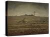 Austria, Vienna, Winter Landscape (The Plain of Chilly), 1862-null-Stretched Canvas