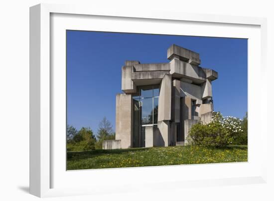 Austria, Vienna, Wotrubakirche, Kirche Zur Heiligsten Dreifaltigkeit from Fritz Wotruba-Gerhard Wild-Framed Photographic Print