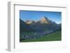 Austria, Vorarlberg, Lech at the Arlberg-Ludwig Mallaun-Framed Photographic Print
