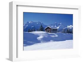 Austria, Vorarlberg, Montafon, Rätikon-Ludwig Mallaun-Framed Photographic Print