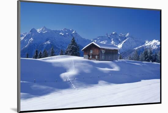 Austria, Vorarlberg, Montafon, Rätikon-Ludwig Mallaun-Mounted Photographic Print