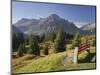 Austria, Vorarlberg (Region), Lechtal Alps, Omeshorn, Alpine Grassland, Bank-Rainer Mirau-Mounted Photographic Print