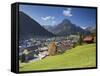 Austria, Vorarlberg (Region), Lechtal, Lech, Omeshorn-Rainer Mirau-Framed Stretched Canvas