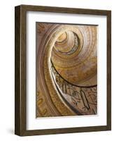 Austria, Wachau, Melk, the Abbey, Stairway in the Abbey-Steve Vidler-Framed Photographic Print