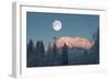 Austria, Zugspitze (M)-Ludwig Mallaun-Framed Photographic Print