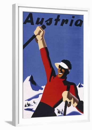 Austria-The Vintage Collection-Framed Giclee Print