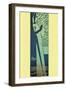 Austrian Art Exhibition-Alphonse Mucha-Framed Art Print