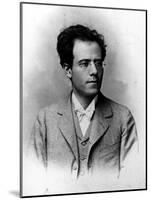 Austrian Composer Gustav Mahler, Copied from Original Carte De Visite, 1860-1911-null-Mounted Photographic Print