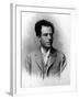 Austrian Composer Gustav Mahler, Copied from Original Carte De Visite, 1860-1911-null-Framed Photographic Print