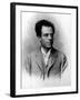 Austrian Composer Gustav Mahler, Copied from Original Carte De Visite, 1860-1911-null-Framed Photographic Print