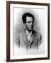 Austrian Composer Gustav Mahler, Copied from Original Carte De Visite, 1860-1911-null-Framed Photographic Print