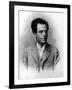 Austrian Composer Gustav Mahler, Copied from Original Carte De Visite, 1860-1911-null-Framed Photographic Print