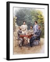 Austrian Composer Johann Strauss-null-Framed Giclee Print