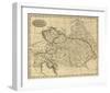 Austrian Dominions, c.1812-Aaron Arrowsmith-Framed Art Print