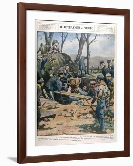 Austrian Dowser-Alfredo Ortelli-Framed Art Print