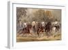 Austrian Dragoons, C.1853-Carl Goebel-Framed Giclee Print