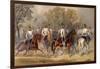 Austrian Dragoons, C.1853-Carl Goebel-Framed Giclee Print