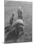 Austrian Farmer Worker and Child Going Home at the End of the Day, Molln, Austria-Emil Otto Hoppé-Mounted Photographic Print