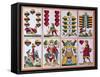Austrian Fortune-Telling Cards-CM Dixon-Framed Stretched Canvas