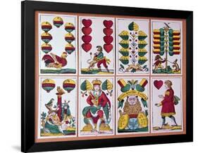 Austrian Fortune-Telling Cards-CM Dixon-Framed Giclee Print