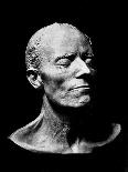 Gustav Mahler's Death Mask, 1911 (Plaster) (B/W Photo)-Austrian-Giclee Print