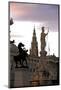 Austrian Parliament Building and Vienna City Hall, Vienna, Austria, Europe-Neil Farrin-Mounted Photographic Print