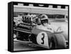 Austrian Pilot Jochen Rindt (1942 - 1970) at Grand Prix of Monaco 1968-null-Framed Stretched Canvas