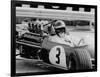 Austrian Pilot Jochen Rindt (1942 - 1970) at Grand Prix of Monaco 1968-null-Framed Photo