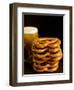 Austrian Prezels, Salted Biscuits and Beer, Austria, Europe-Tondini Nico-Framed Photographic Print