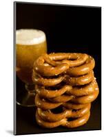 Austrian Prezels, Salted Biscuits and Beer, Austria, Europe-Tondini Nico-Mounted Photographic Print