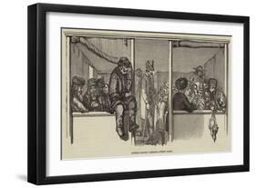 Austrian Railway Carriage, Third Class-null-Framed Giclee Print