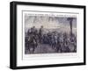 Austrian Soldiers Marching Through the Tyrol, World War I, 1914-Addison Thomas Millar-Framed Giclee Print