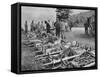 Austrian Soldiers on the Way to Hospital, Battle of the Isonzo, World War I, 1915-null-Framed Stretched Canvas