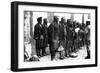 Austrian Troops Surrender Without Firing a Shot, 1914-null-Framed Giclee Print