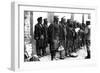 Austrian Troops Surrender Without Firing a Shot, 1914-null-Framed Giclee Print