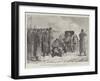 Austrian War Preparations, Trying Nordenfeldt Guns with New Shells, at Vienna Neustadt-Johann Nepomuk Schonberg-Framed Giclee Print