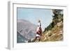Austrian Woman in Traditional Dress of the Tyrol, 1941-null-Framed Giclee Print