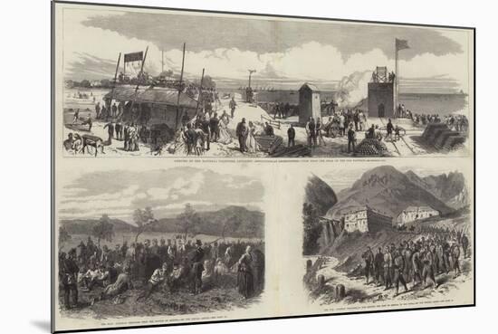 Austro-Prussian War-null-Mounted Giclee Print