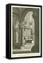 Autel De La Vierge a Saint-Germain Des Pres, 1840-null-Framed Stretched Canvas