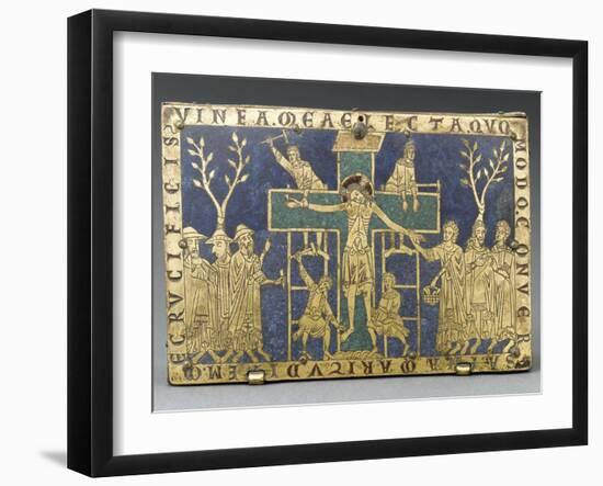 Autel portatif; Mise en croix-null-Framed Giclee Print