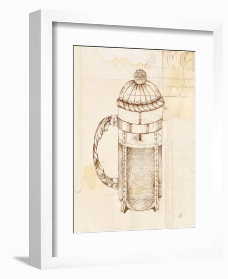 Authentic Coffee II-Daphne Brissonnet-Framed Art Print